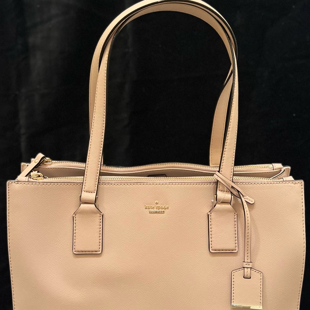 🍃🌸 Kate Spade Leather Tote Bag 🌸🍃 - Picture 12 of 16